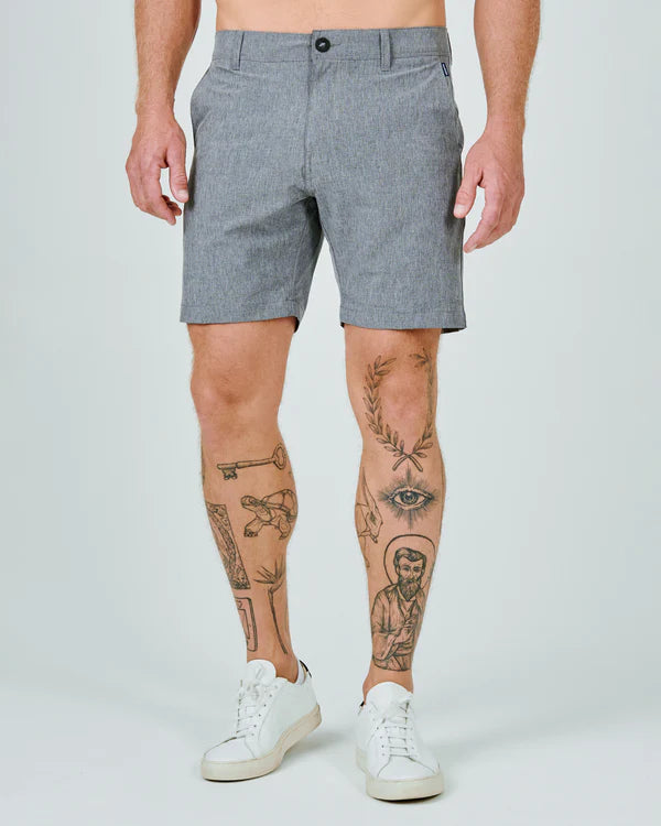 7 Diamonds Aeroplane 7" Grey Shorts