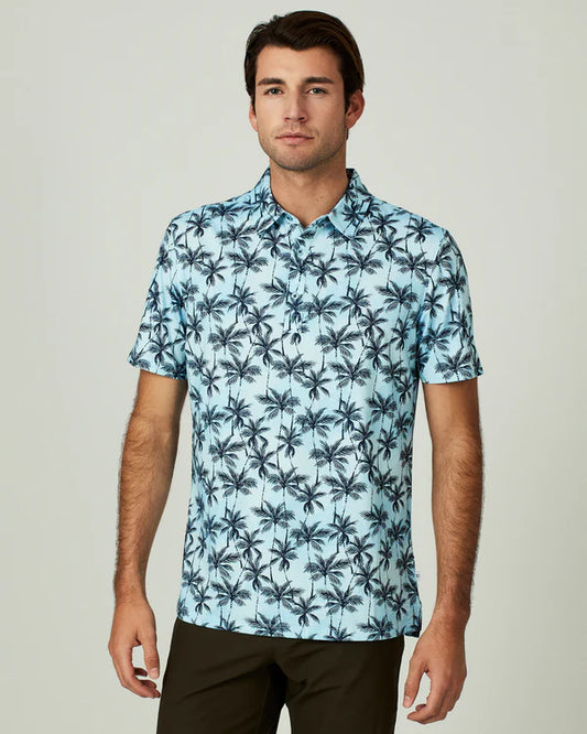 7 Diamonds Rowan Polo Mint