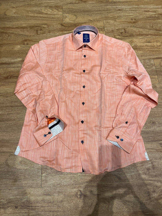 Avenue21 Long Sleeve Button Up Salmon